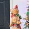 Glitzhome® 29.25" Christmas Stacked Gingerbread Man Porch Décor